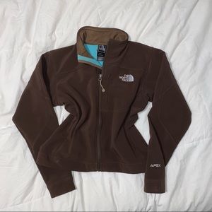 The North Face jacket in chocolate 🤎